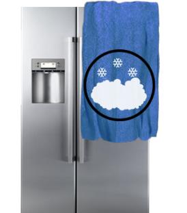 Холодильник AEG - намерзает снег, лед на стенке