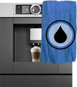 Кофемашина AEG - течет, вода в поддоне